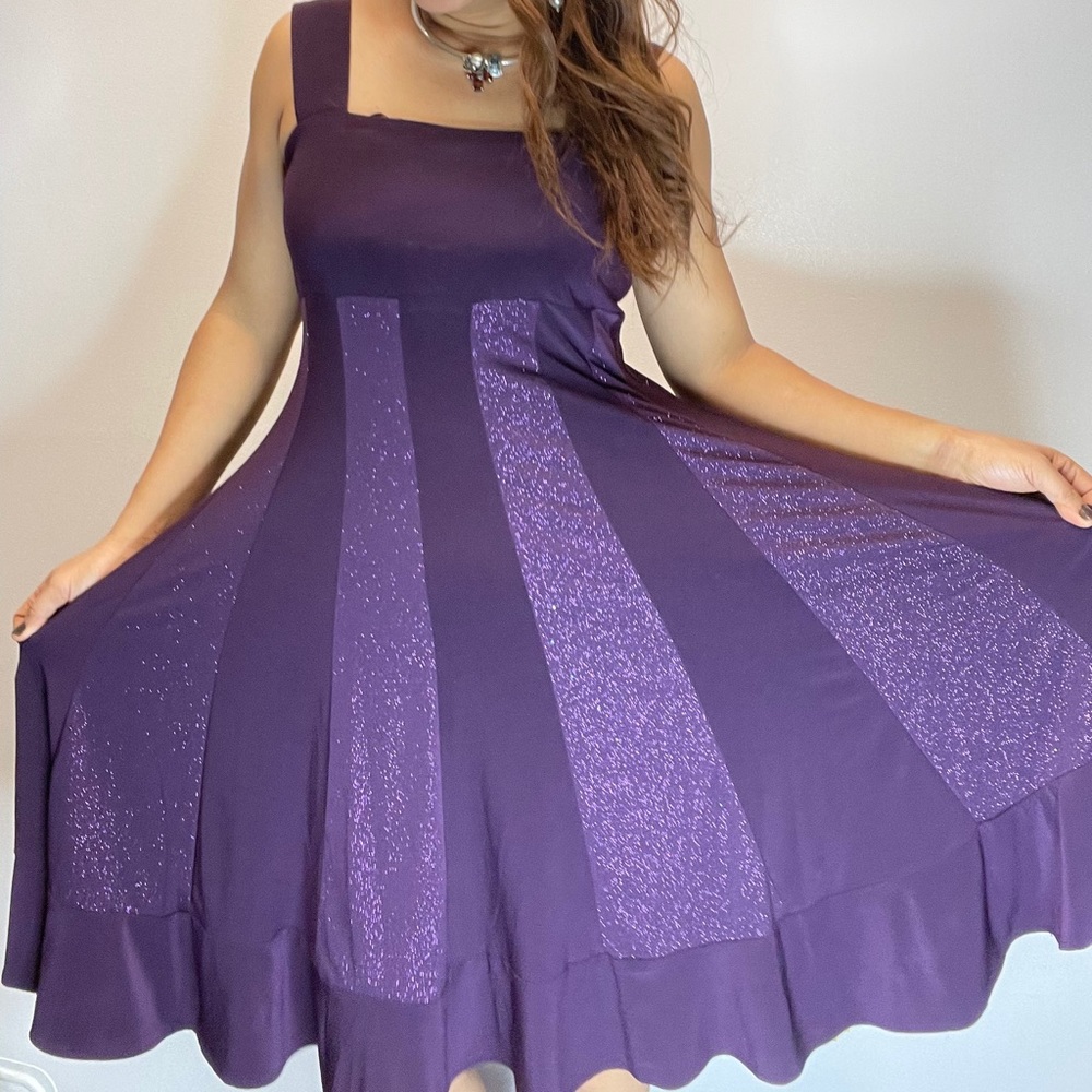 R&M Richards Purple Dress